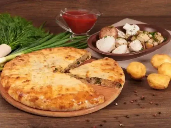 Рецепт «Осетинский пирог с картофелем и грибами» в домашних условиях — статья об осетинских пирогах, пекарня «Цыт», Москва